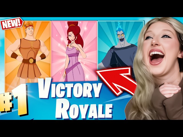 NEW Hercules Skins and Emotes! CHALLENGE