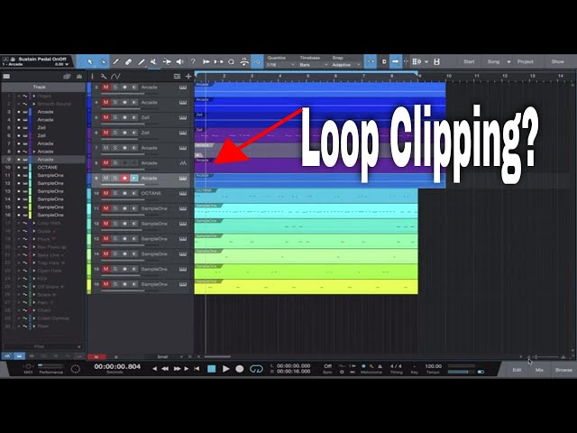 How To Get Rid of Looping Clip in Studio One