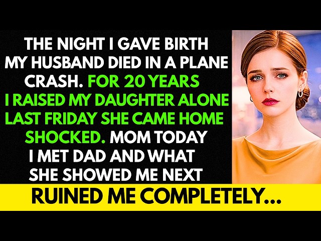 My Husband Died in a Plane Crash the Night I Gave Birth…20 Years Later, My Daughter Found Him Alive
