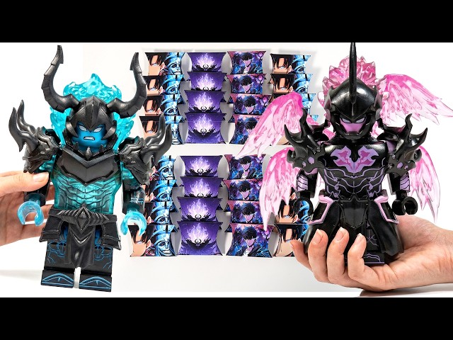 LEGO Solo Leveling Blind Bags! Unofficial Minifigures Comparison