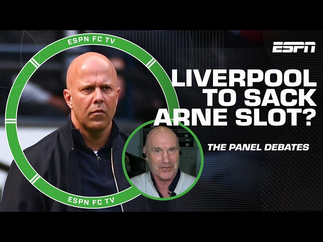 Is Arne Slot in danger of losing his job at Liverpool? | ESPN FC