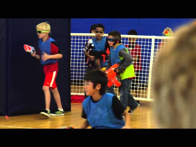 MAGTF Marines battle Sigonella Kids on a NERF War