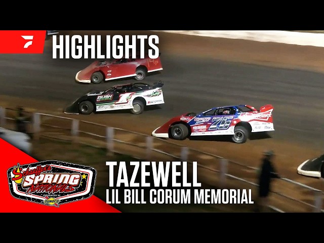 Lil Bill Corum Memorial | Spring Nationals Super Late Models at Tazewell 4/4/26 | Highlights