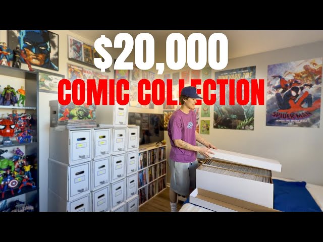 My $20,000 Comic Book Collection Tour (2500+ Issues!)