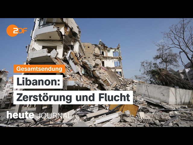 heute journal vom 06.04.2026 Angriffe im Libanon, Trump droht Iran, steigende Düngerpreise