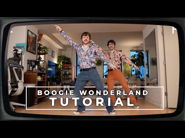 Boogie Wonderland Dance Tutorial for Beginners | Earth, Wind & Fire | Step-by-Step Guide