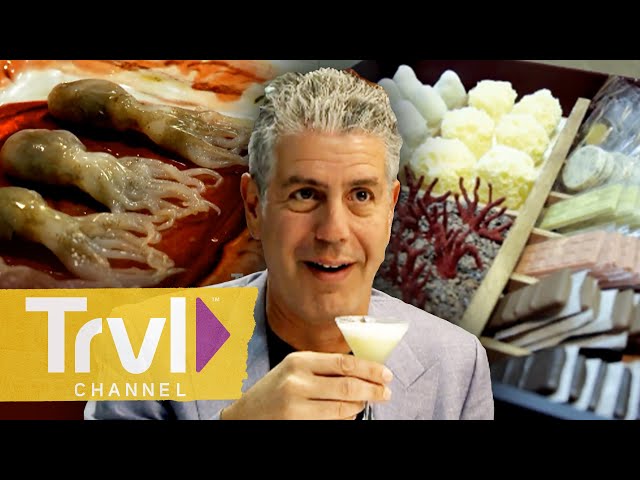Anthony Eats High-End Cuisine | No Reservations with Anthony Bourdain | Travel Channel