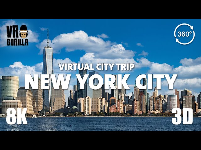 New York City VR Tour (Teaser) - Virtual City Trip - 8K 360 3D Video