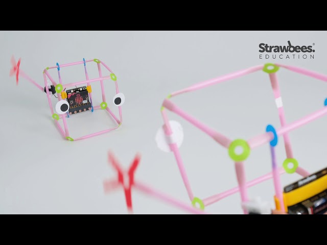 Engage with a Reactive Friendbot by Strawbees