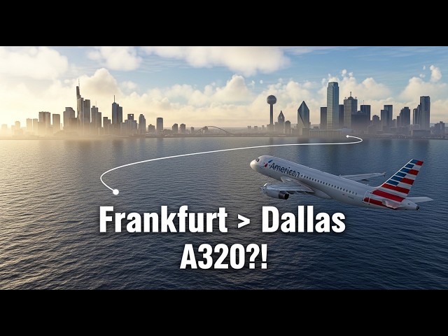 Germany to Texas in an A320?! | MSFS