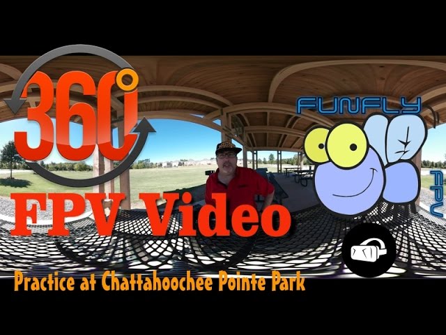 360 FPV Video at CP (Testing 360 4K)