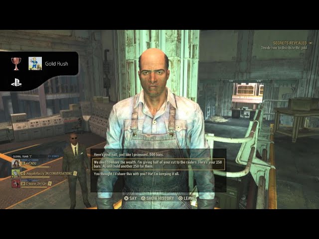 Trophy: Gold Rush (BRONZE) Fallout 76