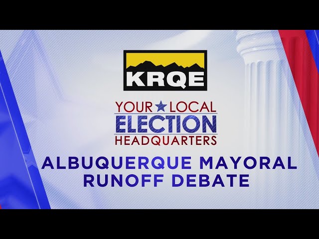 Albuquerque mayoral candidates face off in final televised debate