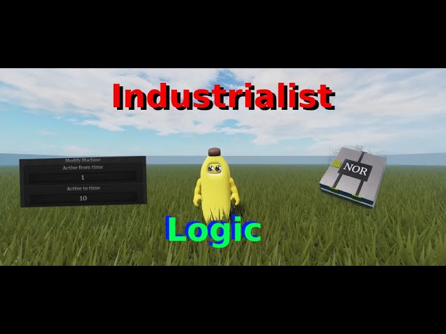 A "Simplified" Logic Tutorial | Logic in Industrialist Explained