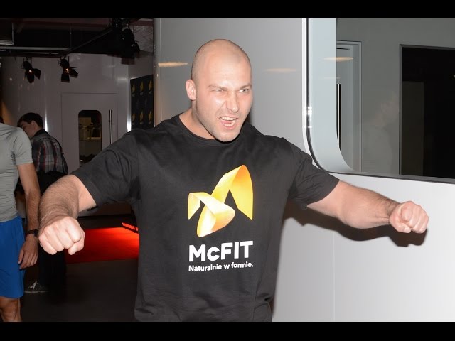 Studio fitness McFIT. Warszawa 2014.