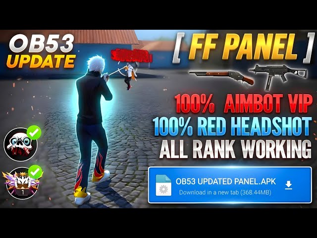 Free Fire Panel Mobile 🔥 FF Antiban Panel OB53 | Free Fire Hack New 😈 FF Injector 2026 | FF Panel