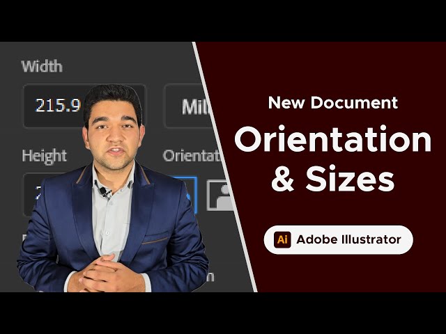 New Document Sizes & Orientation in Adobe Illustrator