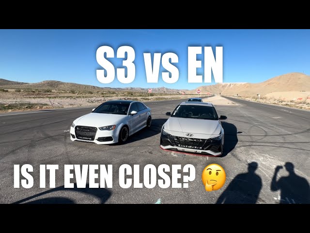 RACE: Tuned Elantra N vs Tuned 8V Audi S3 vs Supra 3.0!