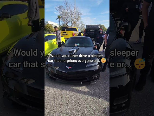 Would you rather drive a sleeper car that surprises everyone 😴 or an F1 car that turns heads? 😎