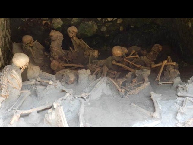 The 300 Eruption Bodies Discovered in Herculaneum, Pompeii's Neighboring City