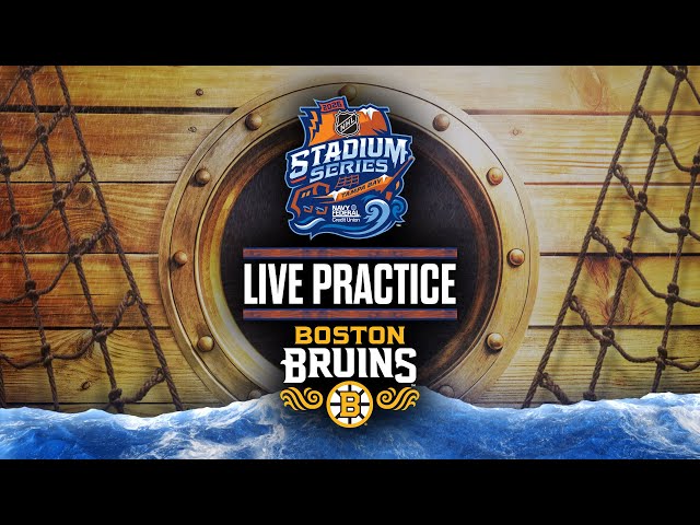 Boston Bruins Live Practice from Raymond James Stadium