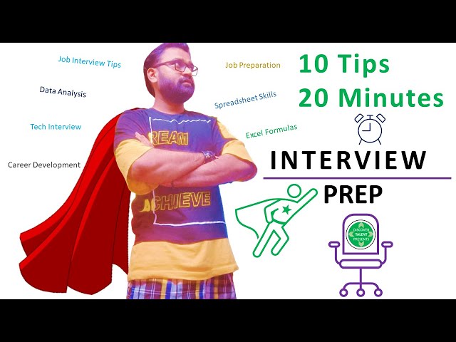 Excel formula for job interview