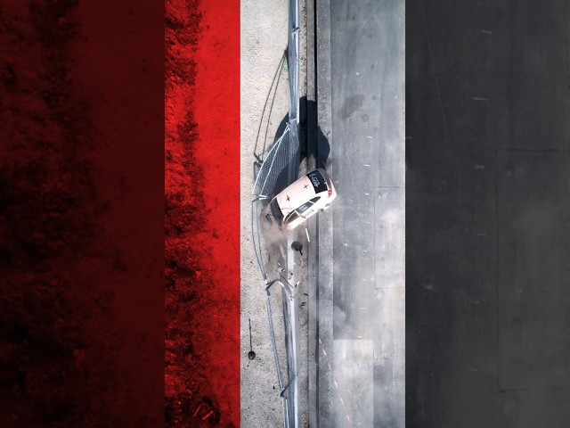 Crashing Into A Formula 1 Race Barrier (Voting opens tomorrow!) #SkySportsGridInsider #f1 #formula1