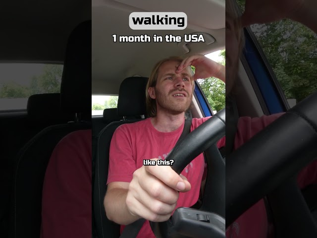 1 day vs 10 years in the USA | Walking 🚶🚗🌳