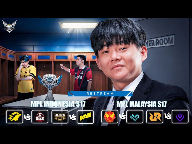 MENONTON RRQ PUSAT. ONIC vs GEEK, DEWA vs NAVI, RRQ TORA vs Team REY !! MPL ID & MPL MY S17