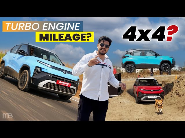 Tata PUNCH 2026 Turbo Petrol Engine - Drive Review and Mileage? Suitable for OFF-ROADING?