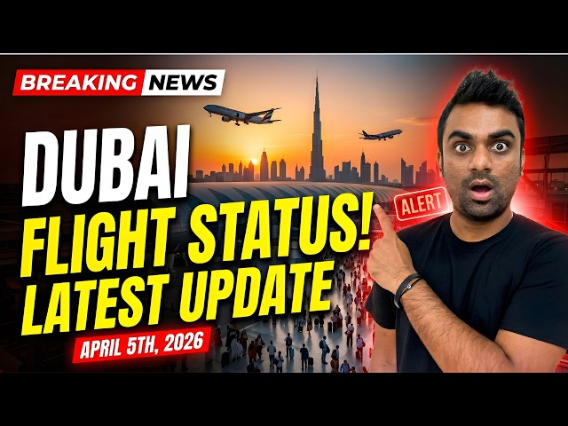 Breaking: Dubai Airport Update Today || Are India–Dubai Flights Running? April 5, 2026