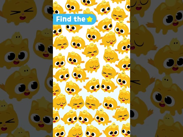 Find the Missing Star ⭐️ #ninimo #pinkfong