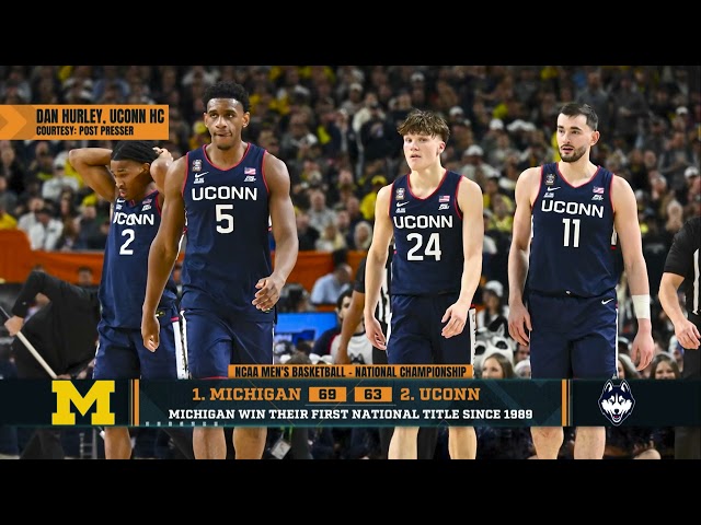 Dan Patrick Recaps Michigan Vs UConn | 4/7/26