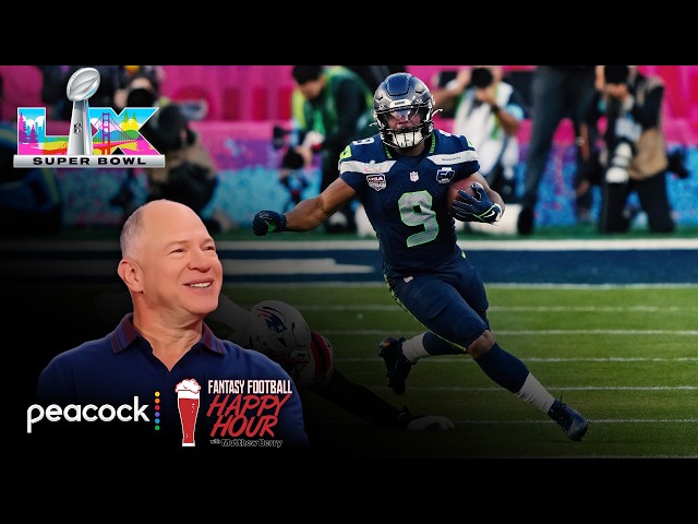 Super Bowl LX Reaction: Seahawks bottle up Drake Maye | Fantasy Football Happy Hour (FULL SHOW)