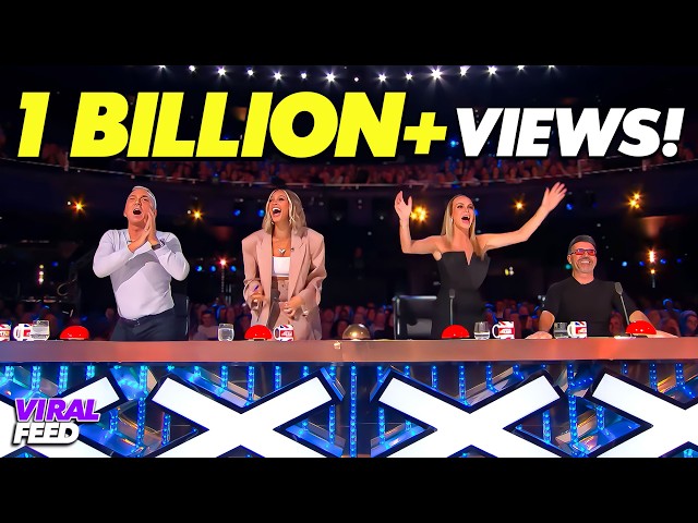 Over 1 BILLION Views! Most Popular Got Talent Auditions of ALL TIME 🤯