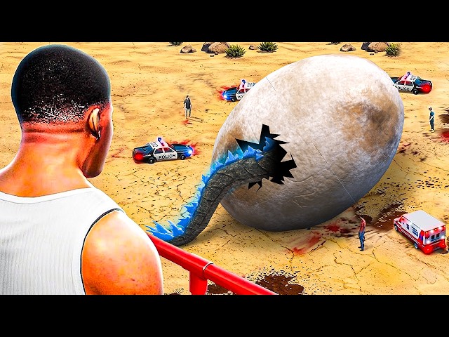 What LEFT This GODZILLA EGG in GTA 5?!