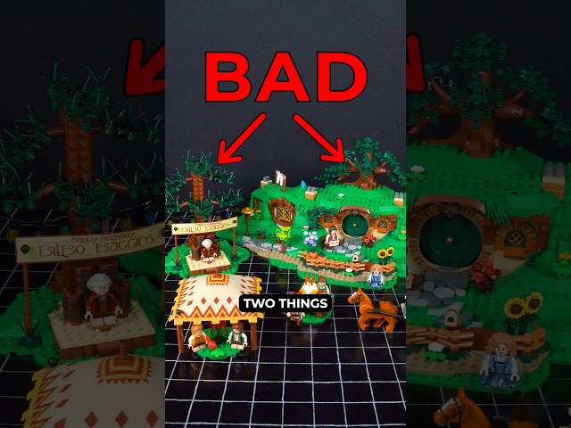 LEGOs Fehler beheben #lego #lotr #hobbit #baum #afol