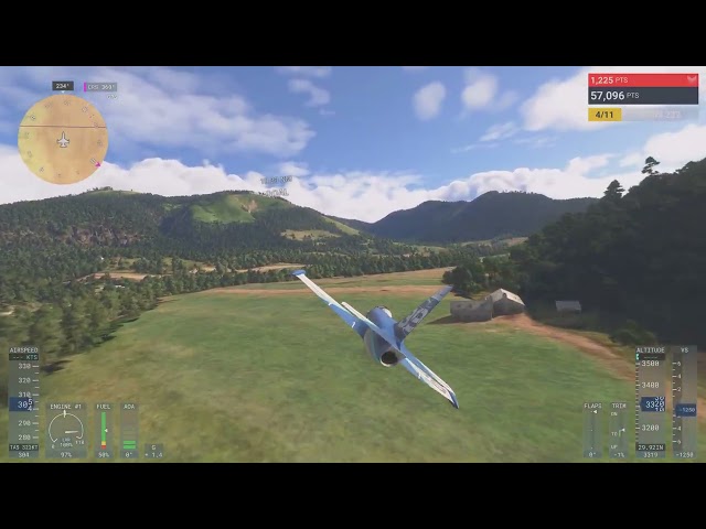 Microsoft Flight Simulator 2024 | 🏆 1st place | Low Altitude | Serra do Corvo Branco#pc#4k#FlightSim