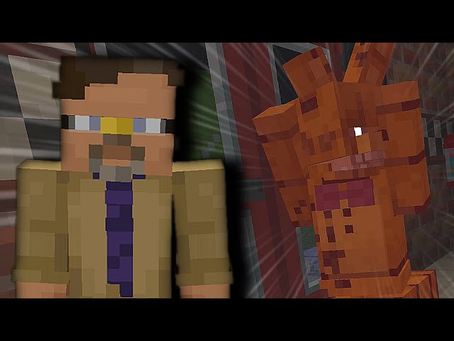 William Afton Springlock Failure in Minecraft FNAF Management Wanted