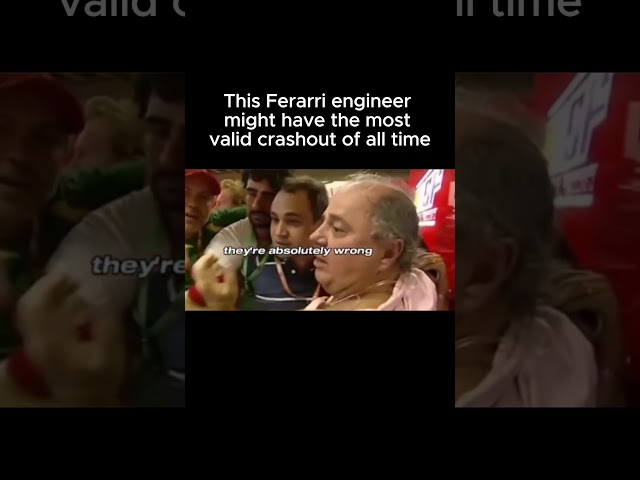 I'd be so pissed if I thought Massa won and it just wasn't true