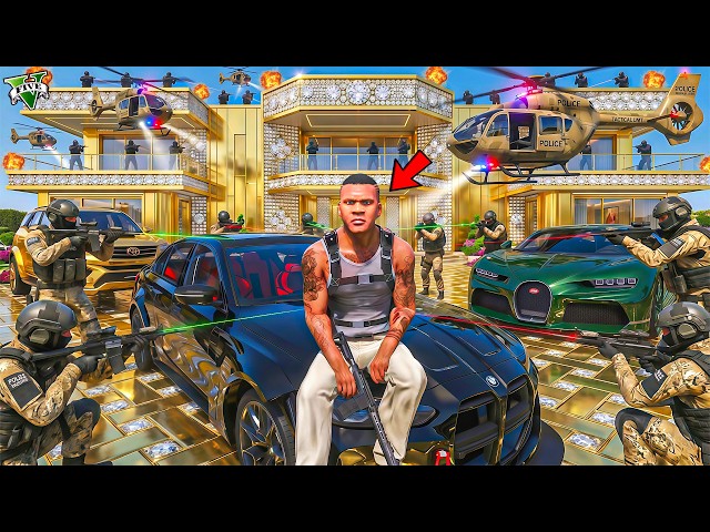 Franklin Or Shinchan Touch Anything Become Diamond Gold in GTA 5 !