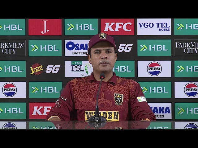 Press Conference 01 | Multan Sultans vs Hyderabad Kingsmen | Match 08 | HBL PSL 11 | MZB1K