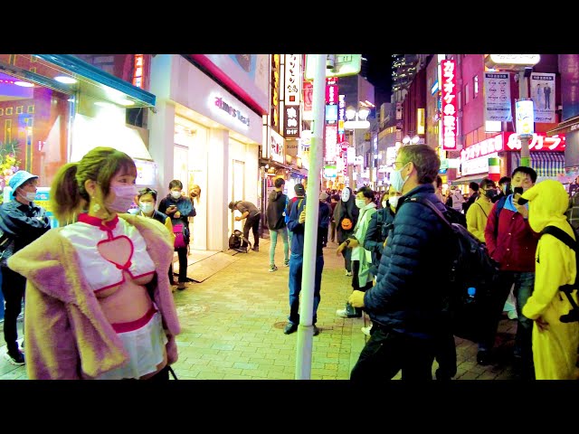 [Shibuya Walk in Tokyo] Halloween Night ♪ (4K ASMR non-stop 1 hour 01 minutes)