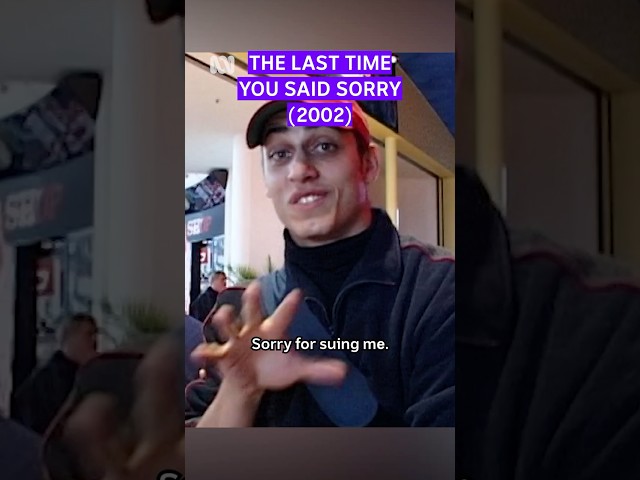 2002: Asking people when they last said 'sorry' #Sorry #Interviews #Apologies #2000s #aussielife