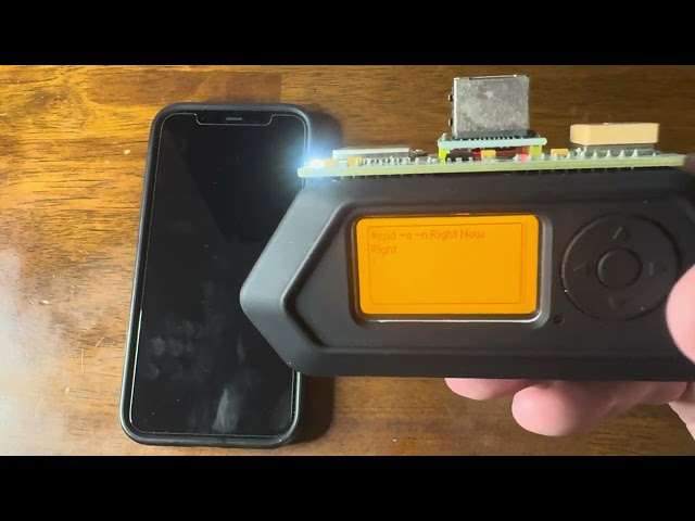 Flipper-Zero using "Evil Portal", Marauder, to Create an SSID that splashes your selected HTML.