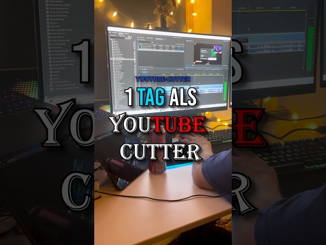 1 Tag als YouTube Cutter 🙏🏽 #cutter #job #dayinmylife