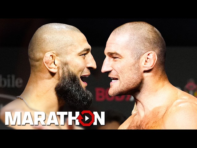 Khamzat Chimaev vs Sean Strickland 🚨 | Full Fight Marathon