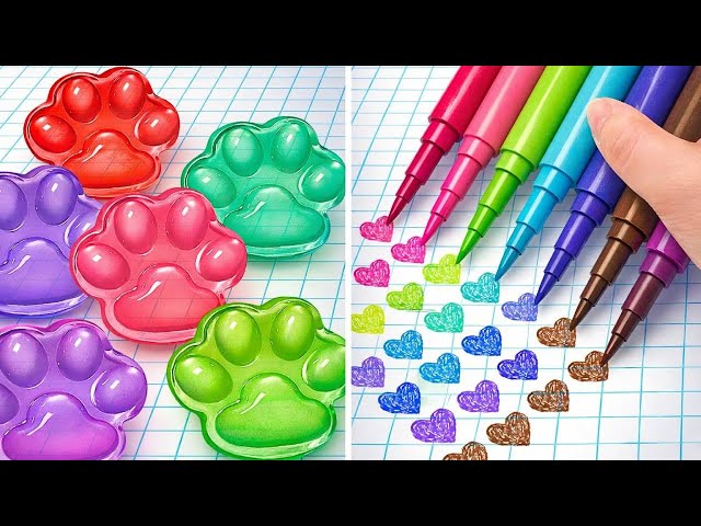 Cool Drawing Hacks & Amazing Art Ideas! Get Funny & Creative With 123 Go Live!