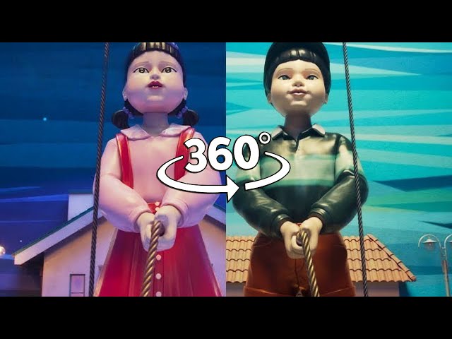 Squid Game 3 Rope Challenge - 360° VR Experience | Interactive Survival Game!