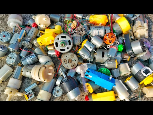 All Types of DC Motors | Full Collection & Live Testing! 
